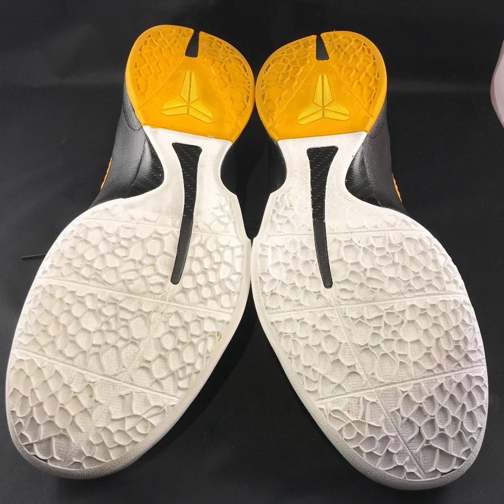 Nike Zoom KOBE VI 6 BRUCE LEE LIGHT BULB Yellow Black 10.5 US 44.5 EUR Mint cond